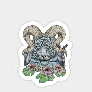 Mystical tiger Sticker